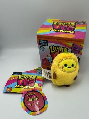 Living on the Veg Plush Goldie #49 Snackemz Series 2 Yellow Potato Spudbud Russ
